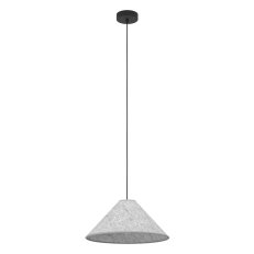 Závěsné svítidlo ALSAGER 1xE27 černá/šedá 1X40W IP20 EGLO 43984