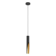 Závěsné svítidlo BARBOTTO GU10 černá/zlatá 1X4,5W EGLO 900872