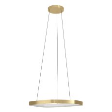 Závěsné svítidlo VALLEROSA LED mosaz/bílá 25,2W EGLO 900917