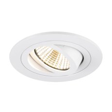 NEW TRIA 75 stropní vestavné svítidlo 3000K 38° IP 20 kulaté bílá SLV 1007403