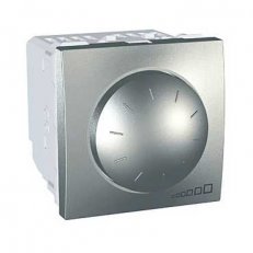 Unica Stmívač otočný pro zářivky s el. předřadníkem 1-10V Aluminium MGU3.510.30