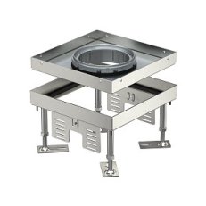 OBO RKFN2 4 VS 20 Čtvercová kazeta pro tubus 200x200mm Nerez ocel