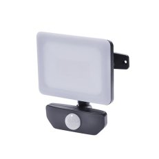 LED reflektor Quick se sensorem 10W 850lm 4000K IP44 černý SOLIGHT WM-10WS-Q