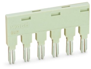 Můstek pro otvory pro můstky 6x červená WAGO 859-406/000-005