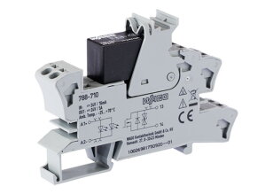 Polovodičové relé SSR, 24VDC, výstupní napětí: 0-35 V DC, šedá WAGO 788-710