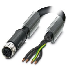 SAC-4P- 3,0-PUR/M12FSS PE Napájecí kabel 1413183