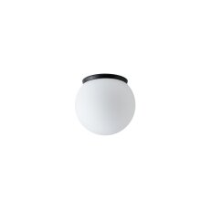 Přisazené LED svítidlo se skleněným stínidlem STYX 1 8W IP65 DALI 3K černá