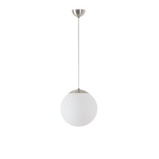 Závěsné svítidlo se skleněným stínidlem OSMONT ADRIA S2 10W IP40 E27 nerez