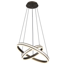 Závěsné svítidlo GROUNI titanová LED 60W 230V 3387lm 2700-6000K GLOBO 67314-60H