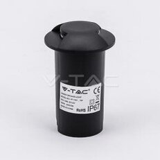 1W LED Step Light Black 2Way 6500K, VT-1161 V-TAC SKU1468