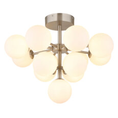 Stropní svítidlo GRAPPY nikl 13x5W G9 IP20 GLOBO 56143-13ND
