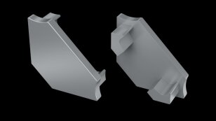 Koncovka profilu EC-PROFIL C GRAY (12-0044-01) GREENLUX GXLP1424