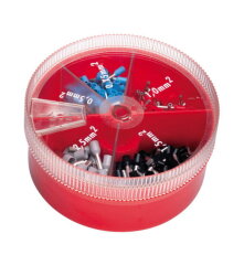 Sada izolovaných dutinek Cu 0,5 - 2,5 mm2 (400 ks) CIMCO 187601
