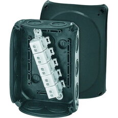 Kabelova rozvodka 2,5-10 mm2 3f, 16 mm2 1f, 5pol. svorka HENSEL DK 1010 B