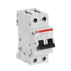 Jistič ABB S202M-K0,5UC, 2P, 0,5A, char. K, DC: 220/440V DC, AC: 253/440V