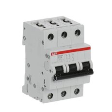 Jistič S203M-K6, 3F, 6A, char. K, 10kA, ABB 2CDS273001R0377