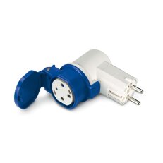 Adaptér (redukce) 2P+E IP40 16A 200-250V AC SCAME 200.01624