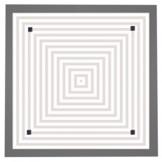 Kvadros 300 černá 2x15W IP20 E27 COMPOLUX 922036/61