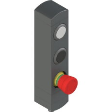 Ovládací jednotka BN 3 prvky (konfigurace A61) 1NO, Konektor M12,12 pólů, IP65