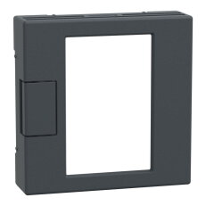 Centrální deska, Merten System M, pro termostaty, antracit, matný plast