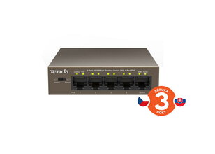 TEF1105P-4-63W 5xRJ45 Switch s 4xPoE 802