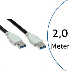 Bachman 918.178 Connection cable USB 3.0 A/A 2,0m ''1:1''