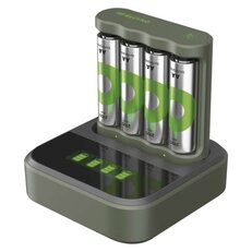Nabíječka baterií GP B441 + Speed Dock + 4 x AA 2100mAh, GP BATTERIES B50444D
