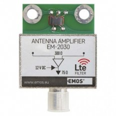 Anténní předzesilovač 30dB VHF/UHF Emos J5803