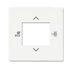 ABB KNX Kryt pro termostat prostorový mechová bílá 6109/03-884-500