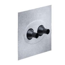 Těsnící manžeta Vlies-Butyl 150x150x30mm pro 2ks vedení d15-22mm KAISER 9089-55