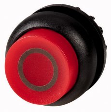 Eaton M22S-DRLH-R-X0 Prosvětlená ovládací hlavice, zvýšené, aretace, O červená