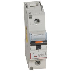 DX3 JISTIČ, 1 PÓLOVÝ, CHAR. D,100A 25KA LEGRAND 409815
