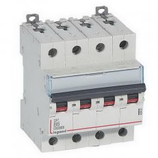 DX3 JISTIČ, 4 PÓLOVÝ, CHAR. B,6A 10000A/16KA LEGRAND 409062