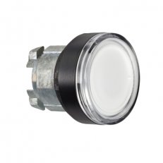 Ovládací hlavice prosvětlená s LED, bílá SCHNEIDER ZB4BWCUST05
