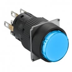 Signálka, 16 mm, LED, 24 V, 2 CO, modrá SCHNEIDER XB6EAW6B2P