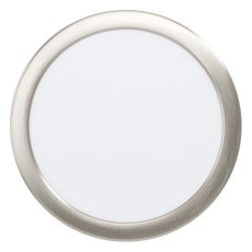 Zápustné svítidlo FUEVA 5 LED d216 nikl 4000K 17W IP20 EGLO 99155