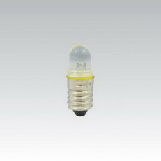 Světelný zdroj LED signalizační LED 230V E10 ŽLUTÁ NBB 424540000