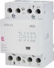 Modulární stykač R 40-31 24V 4p 3M 3xNO+1xNC,40A 24VAC ETI 002463421