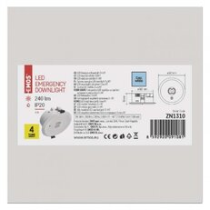 Nouzové svítidlo ORSU 3W 240lm 3h MT EMOS ZN1310