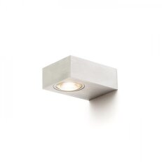 KORSO II nástěnná česaný hliník 230V LED 2x3W 120° IP54 3000K RENDL R12831