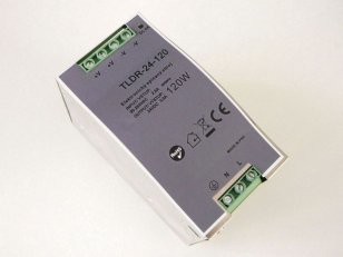 Zdroj na DIN lištu 24V 120W TLDR-24-120 vnitřní T-LED 05411