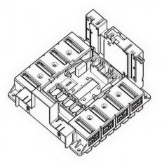 Legrand 422586 DPX3 1600 BÁZE VÝS.VER 3P PP