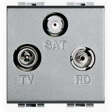 Legrand NT4210D BTLT ZÁSUVKA TV/RD/SAT,KONC,2M