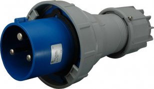 Vidlice průmyslová 230V, IP67, 125A, 3-pól SEZ DK IVGN 12532