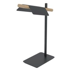 Stolní svítidlo ERMUA LED černá/dřevo/bílá 4,5W IP20 EGLO 98837