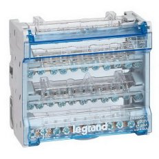 MODULÁRNÍ ROZBOČOVACÍ SVORKOVNICE 4P 125A 6MODULOVÝ LEGRAND 400408