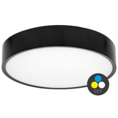 LED svítidlo 25W, CCT, 2750lm, IP65, černá ECOLITE WMAT350-25W/CR