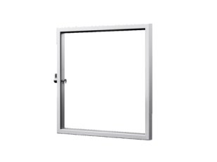Průhledové okno, ŠxVxH: 497x497x62 mm, p