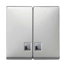 Schneider MTN413546 Kryt spínače dělený s otvorem pro popisek,S-Design