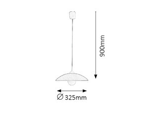 Rabalux 1407 Cupola range E27 1x MAX 60W IP20